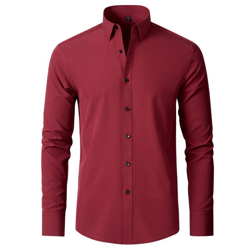 Classic Wrinkle-Free Stretch Shirt for Men