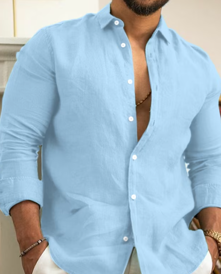 Men's Stylish Linen Shirt