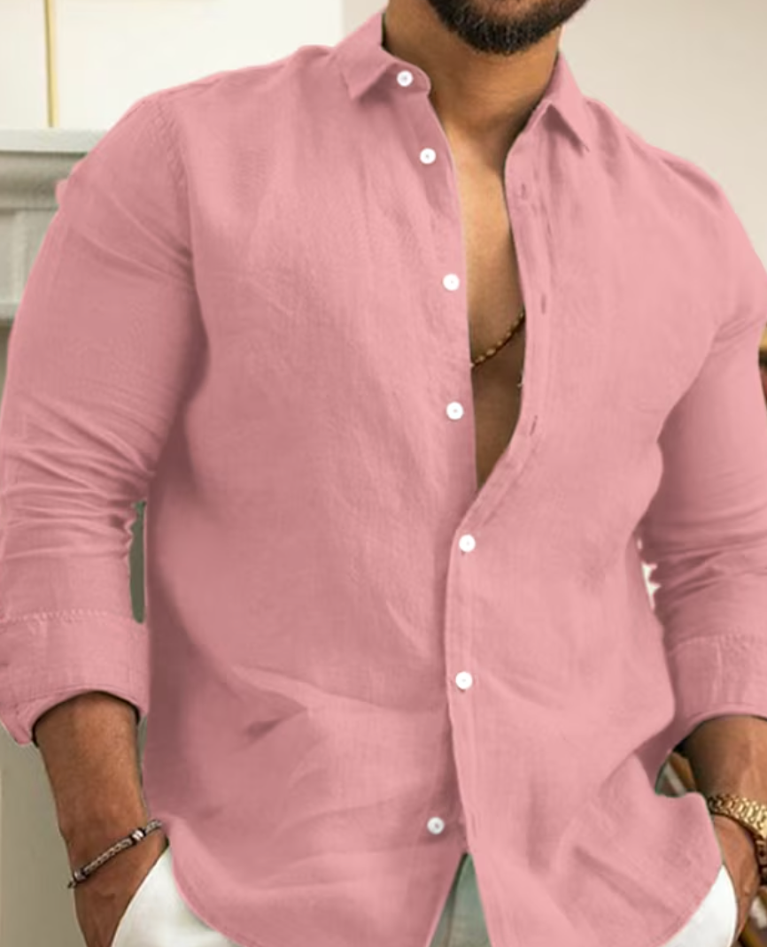 Men's Stylish Linen Shirt