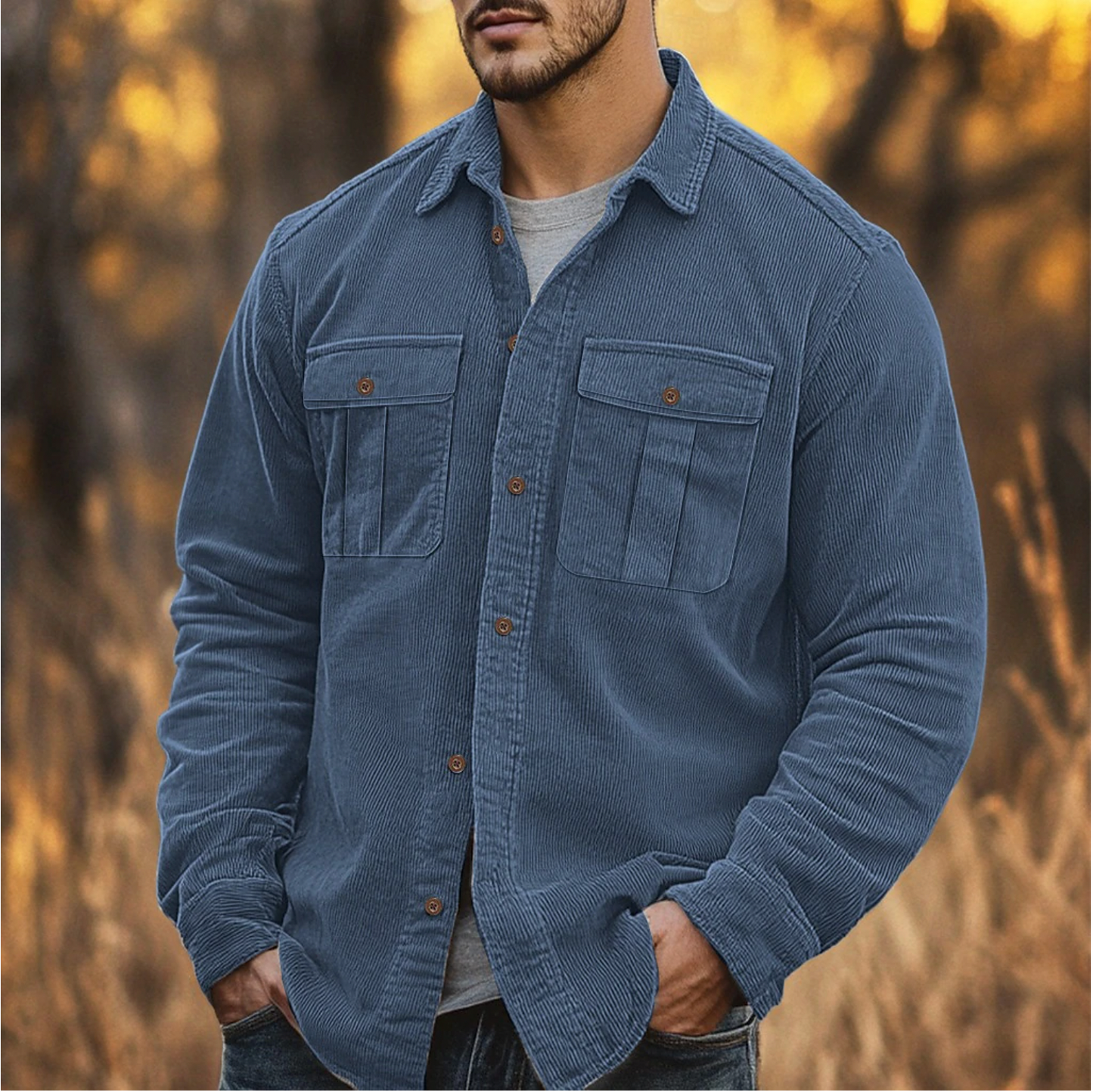 Men's Corduroy Shirt