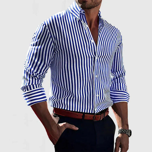 Men's Striped Shirt, Trendy and Stylish